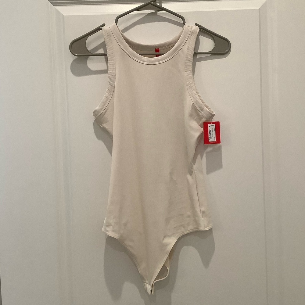 SPANX Cream Bodysuit